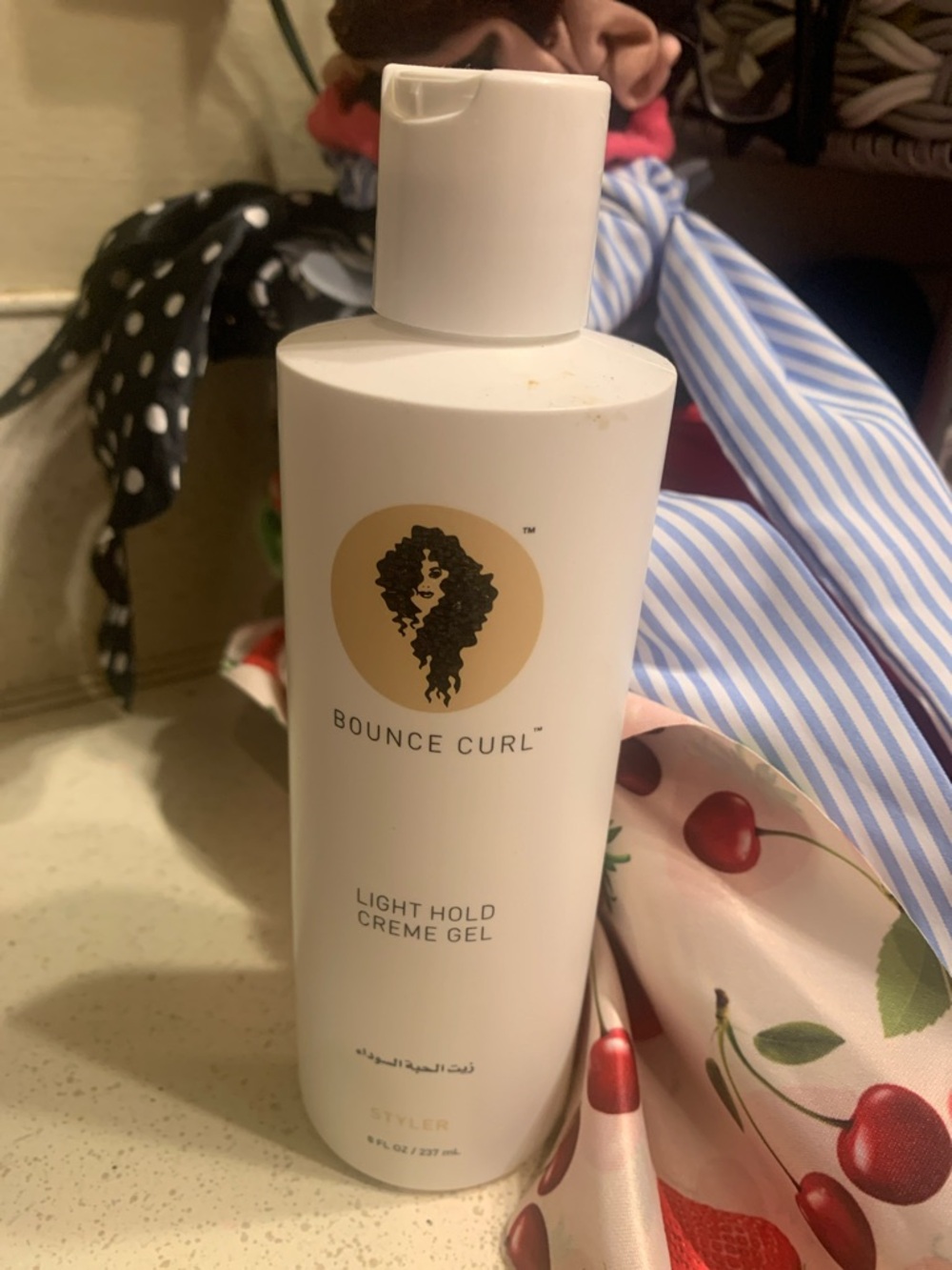 Bounce Curl Light Hold Creme Gel - White Bottle 237ml